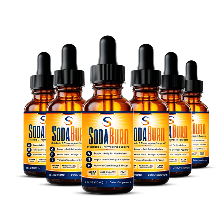 SodaBurn 6 Bottles package